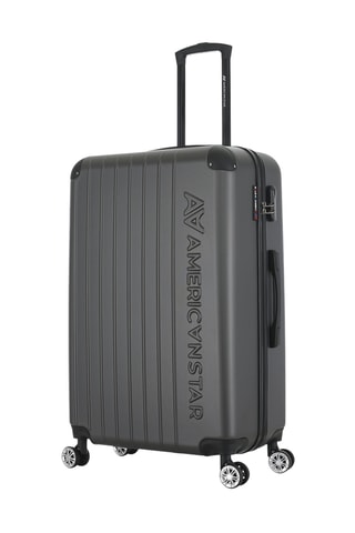 Juego de 4 maletas Washington (XS/S/M/L) - 47/57,5/67/76,5 cm - Gris oscuro