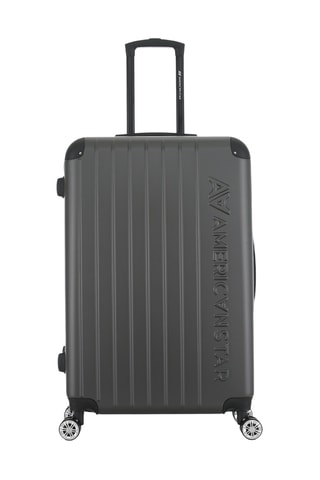 Juego de 4 maletas Washington (XS/S/M/L) - 47/57,5/67/76,5 cm - Gris oscuro