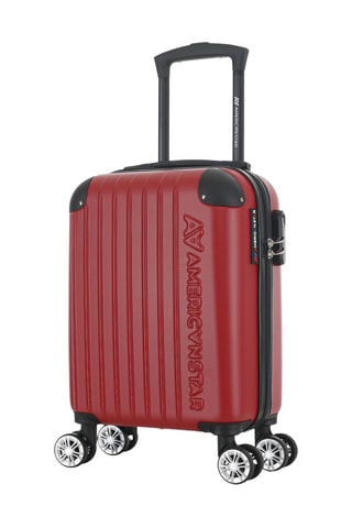 Maleta de cabina low cost Washington (XS) - 47 cm - Rojo