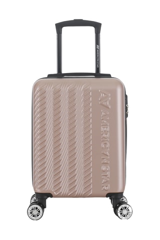 Maleta de cabina low cost Seattle (XS) - 47 cm - Rosa dorado