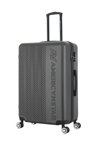 Juego de 4 maletas Seattle (XS/S/M/L) - 47/57,5/67/76,5 cm - Gris oscuro