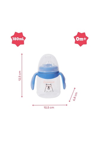 Biberón sin BPA - Desde recién nacido - 180 ml