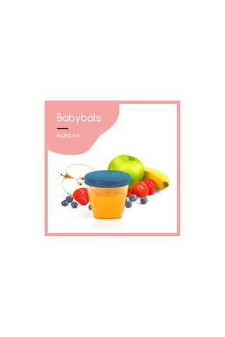 6 vasos medidores sin BPA Babybols - 6 x 250 ml