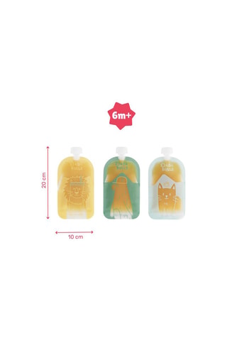 15 Herbruikbare Flessen - Vanaf 6 maanden - 15 x 150 ml