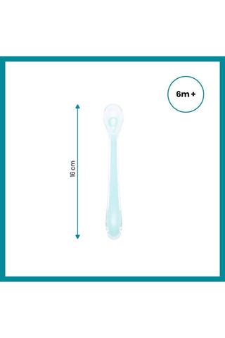 5 cucharas sin BPA - Desde 4 meses