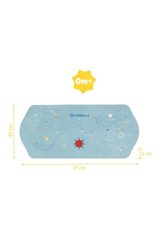 Tappetino bagno - Celeste - 91 x 40 x 2 cm - Dalla nascita