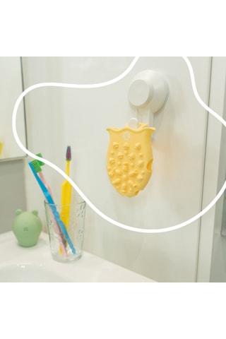 Spazzolina per massaggio in silicone - Dalla nascita