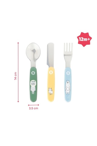 3 cubiertos sin BPA - Desde 12 meses