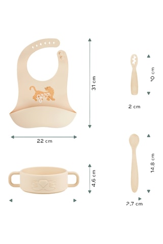 Juego de comida Mini Roar - Desde 4 meses