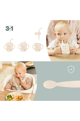 Juego de comida Comme un Grand - 3 piezas - Desde 9 meses