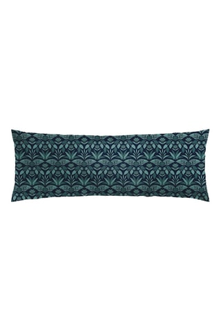 Dubbelzijdige Katoensatijnen Rolkussensloop 80 Draad/cm² Zanzibar - Donkerblauw