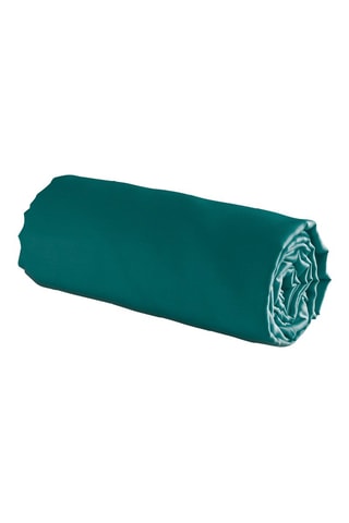 Katoensatijnen Hoeslaken 80 Draad/cm² Uni - Groen