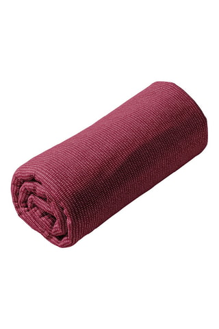 Katoensatijnen Hoeslaken 80 Draad/cm² - Bordeauxrood