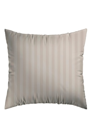 Katoensatijnen Kussensloop 80 Draad/cm² Arles - Taupe en Ecru
