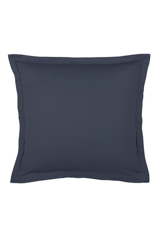 2 Katoensatijnen Kussenslopen 80 Draad/cm² Uni 1 Baratta - Donkerblauw