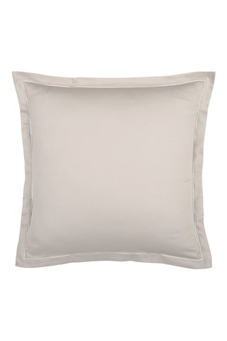 2 Katoensatijnen Kussenslopen 80 Draad/cm² Uni 1 Baratta - Taupe