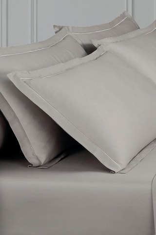 2 Katoensatijnen Kussenslopen 80 Draad/cm² Uni 1 Baratta - Taupe
