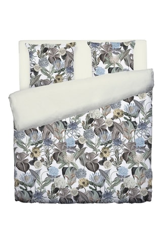 Dubbelzijdig Katoensatijnen Overtrekset - 80 draad/cm² - Taupe