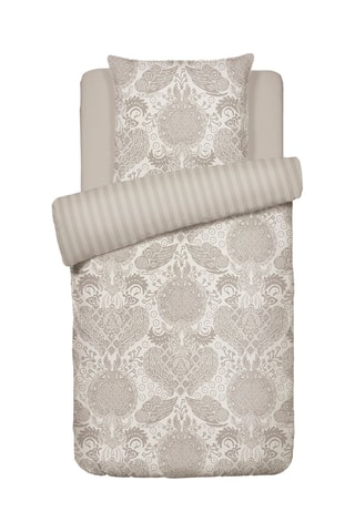 Katoensatijnen Overtrekset 80 Draad/cm² Arles - Taupe