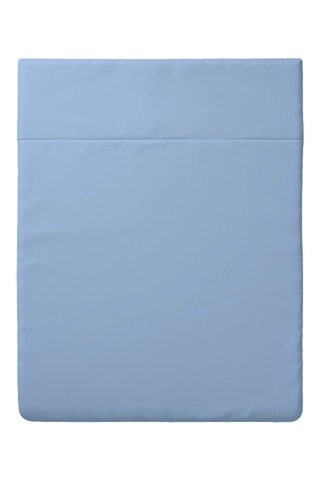 Katoensatijnen Laken 80 Draad/cm² Uni - Lichtblauw