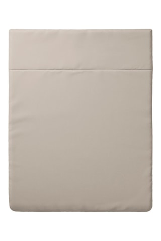 Katoensatijnen Laken 80 Draad/cm² Uni - Taupe