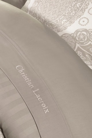 Katoensatijnen Laken 80 Draad/cm² Uni - Taupe