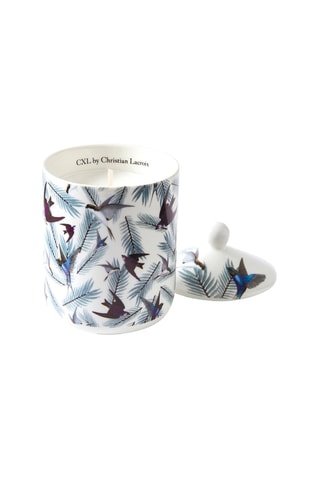 Porseleinen Geurkaars Birds Blanc - Jasmijn & Ylang-Ylang