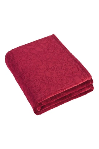Plaid Arabesque - Bordeauxrood