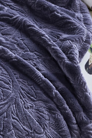 Plaid Arabesque - Marineblauw