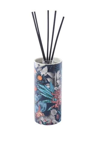 Porseleinen Diffuser Zanzibar Marineblauw - Saffraanpoeder - 100 ml