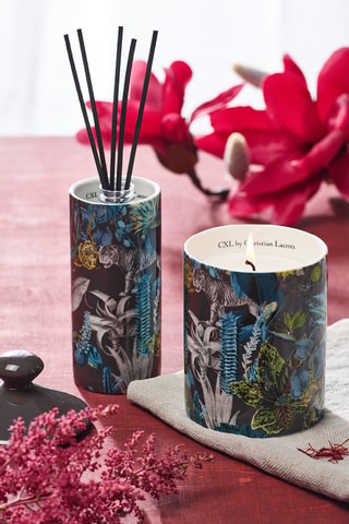 Porseleinen Diffuser Zanzibar Donkergrijs - Saffraanpoeder - 100 ml