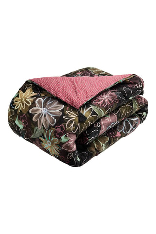Katoensatijnen Babydeken - Zwart 