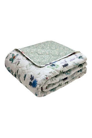 Katoensatijnen Sprei 80 Draad/cm² Semis - Wit