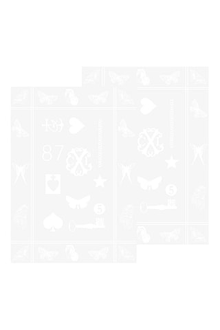 2 Theedoeken Amulette - Wit