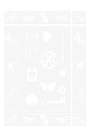2 Theedoeken Amulette - Wit