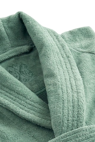 Velours Badjas - Groen