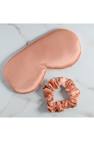 Zijden Nachtmasker - Roségoudkleurig
