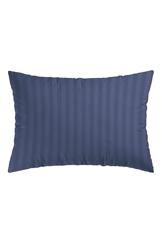 2 Katoensatijnen Kussenslopen Arles - Blauw
