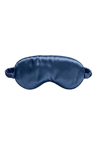Zijden Nachtmasker - Blauw