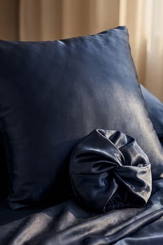 Zijden Nachtmasker Brume de soie - Blauw