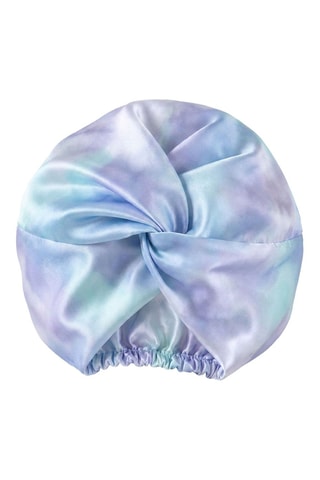 Zijden Nachtmasker - Pastelblauw
