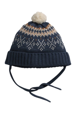 Gorro de lana - Azul oscuro