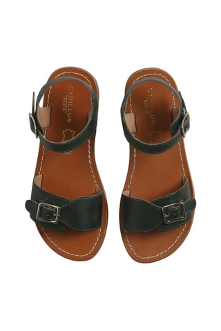 Sandalias de piel - Verde
