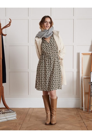Botas de piel - Beige
