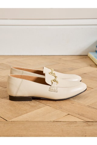 Mocasines de piel - Crudo