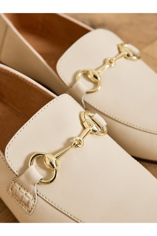 Mocasines de piel - Crudo