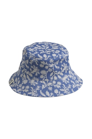 Gorro bucket reversible - Azul cobalto