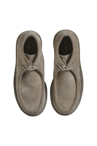 Botas de piel caprina nobuk - Topo