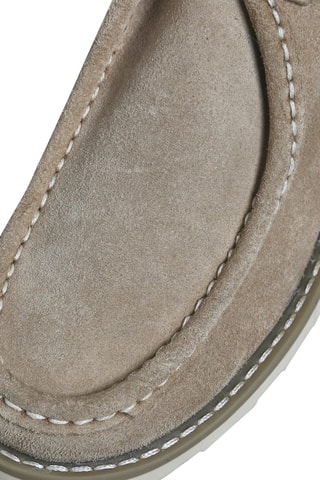 Botas de piel caprina nobuk - Topo