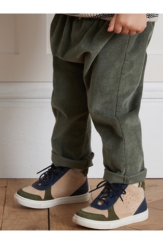 Zapatillas de nobuk - Beige